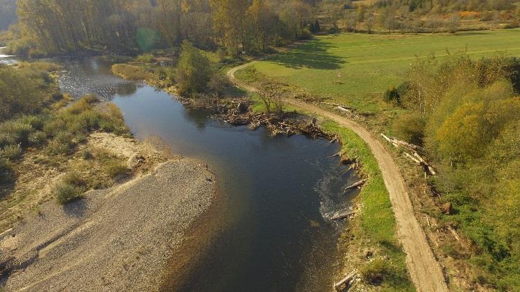 Powerline Bend Project Photos taken with a Drone