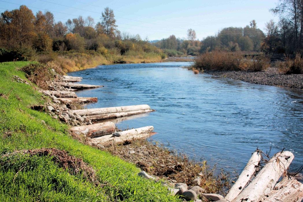 Treatments Move Thread Line of Stream Energy Away From Streambank